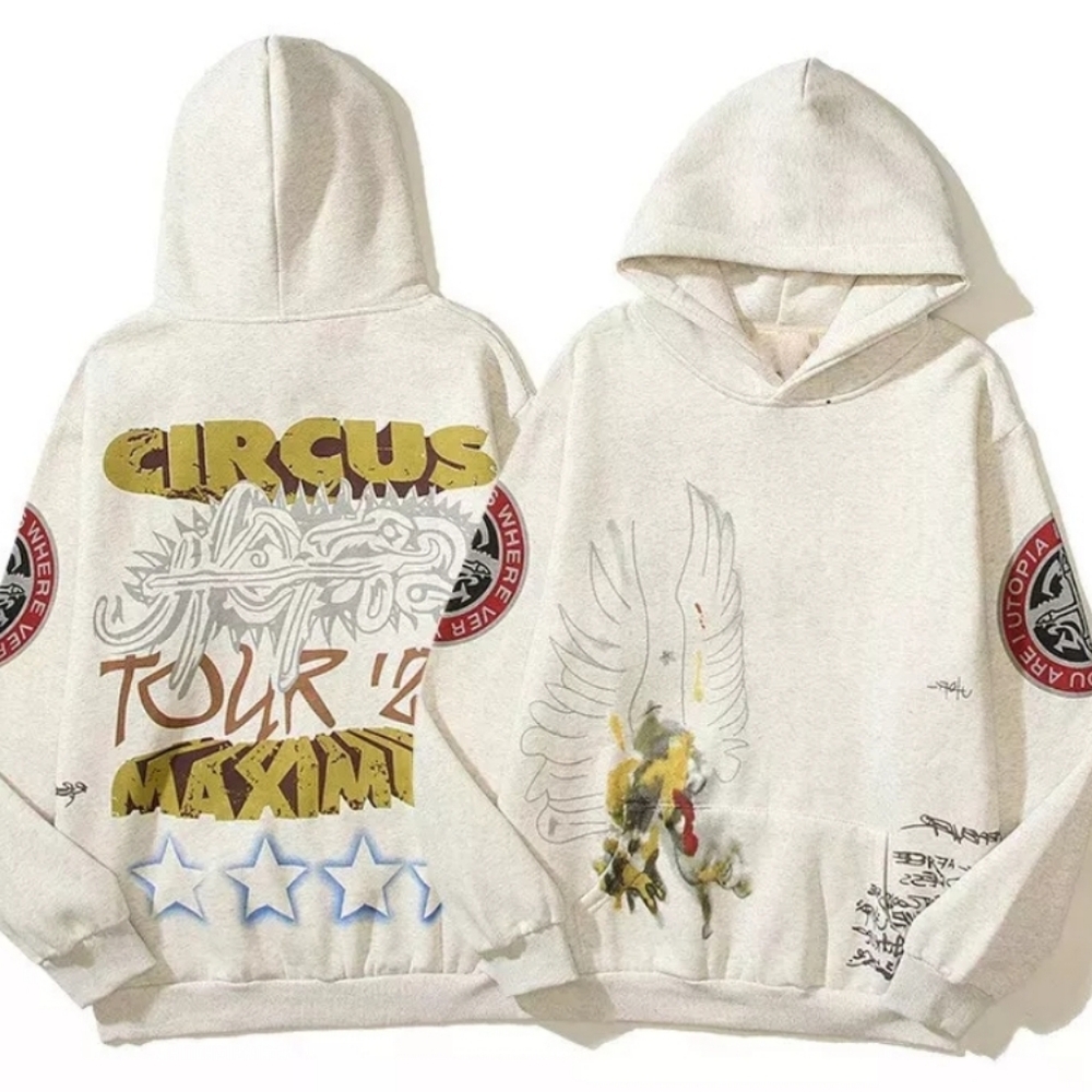 TRAVIS SCOTT-Cactus Jack Euro Tour 2024 HOODIE SIZE LARGE